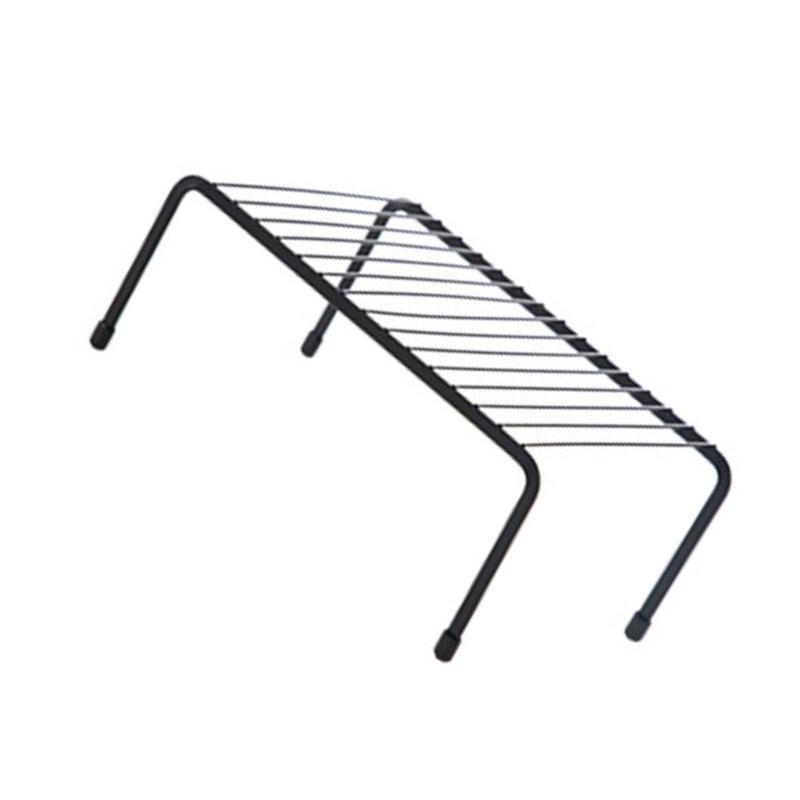 Sturdy Iron Kitchen Organizers Rack Supplies for Countertop Storage Shelf