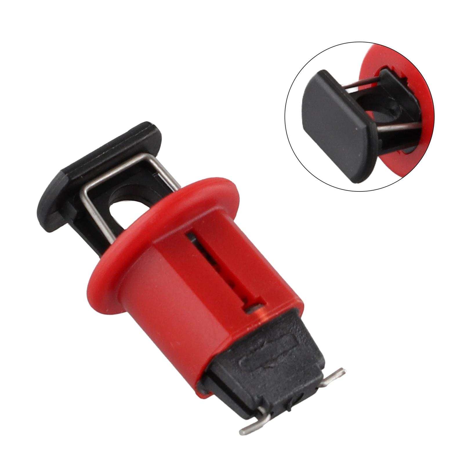 

Чорний+червоний вимикач Блокування вимикача Блокування MCB Circuit Lockout Метал + нейлон Duable