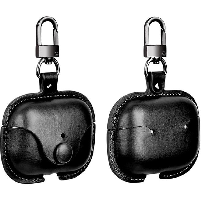 Case for AirPods Pro 2 Airpods Pro 2nd Generation 2023 2022/ AirPods Pro 2019 Case Airpods Pro Leather Case Cover with Keychain Airpods Strap (Brown)