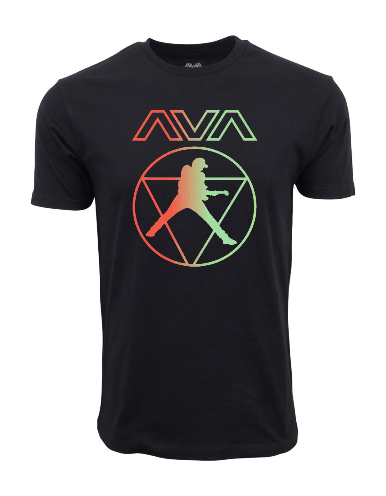 AVA Angels Rock Graphic T shirt M