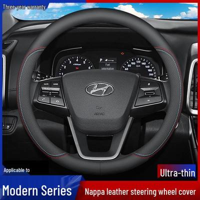 Husă Volan din Piele pentru Hyundai Tucson, IX35, IX25, Sonata, Santa Fe, Elantra, Reina, Lingdong