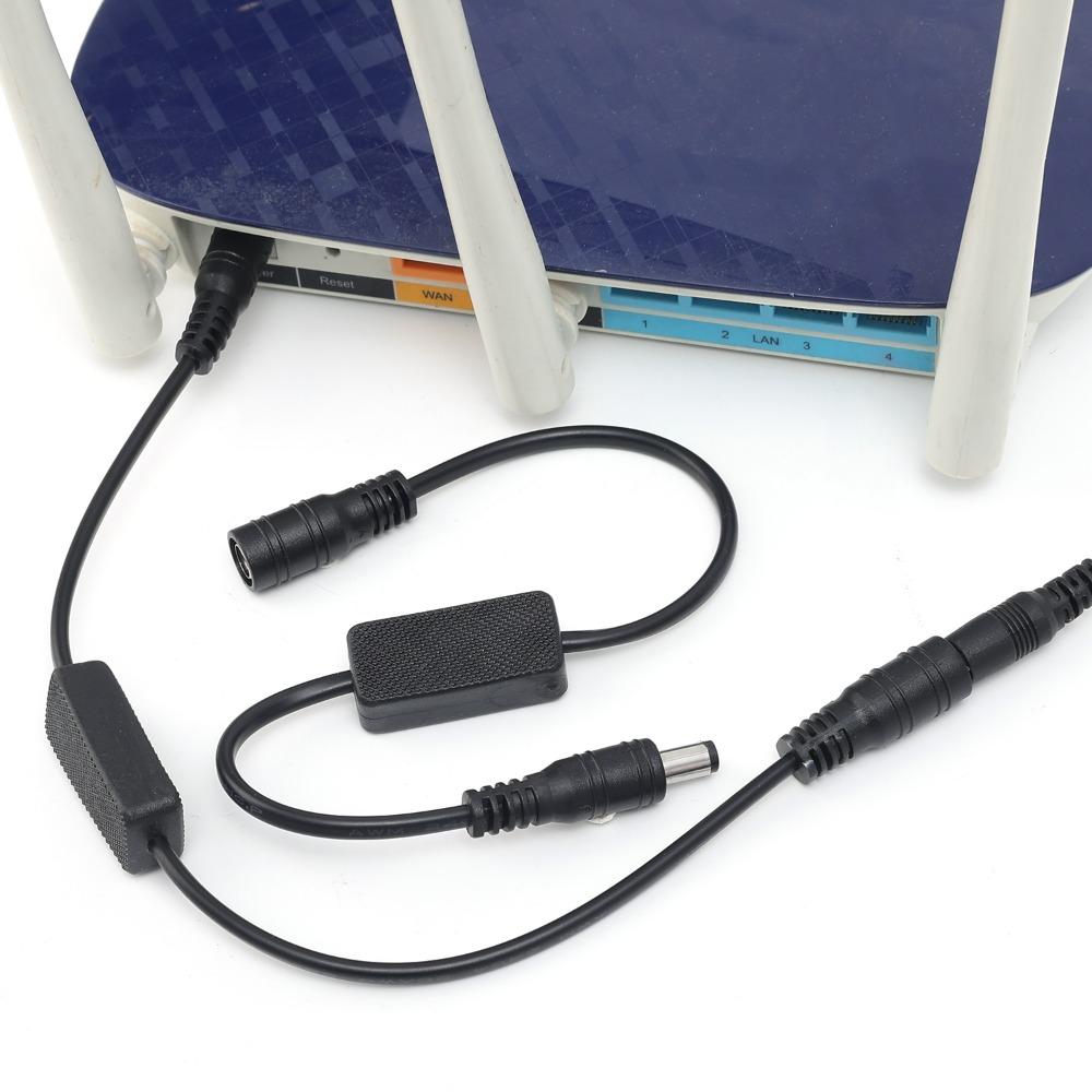 1-2Pcs Router Reboot Cable Rebooting Device WiFi Auto Restarter Timing 24H Power-Off Reset Controller Optical Modem Reboot Cable