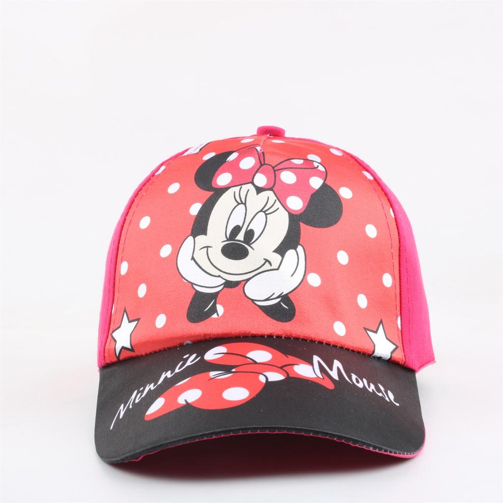 Disney Princess and Mickey Minnie Baseball Cap Sun Protection Breathable Knitted Sun Hat Outdoor Casual Style Crochet Baseball Cap