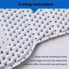 Quick Drying Non-Slip Bathtub Mat Suction Cups Bath Mattress Cushion Bath Pillow  Kitchen