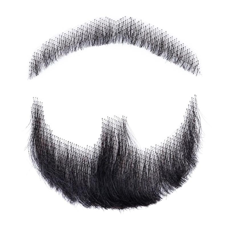 Falsche Bärte Realistischer Kostüm Bart Künstlicher Bart Falscher Schnurrbart Halloween Cosplay Bart