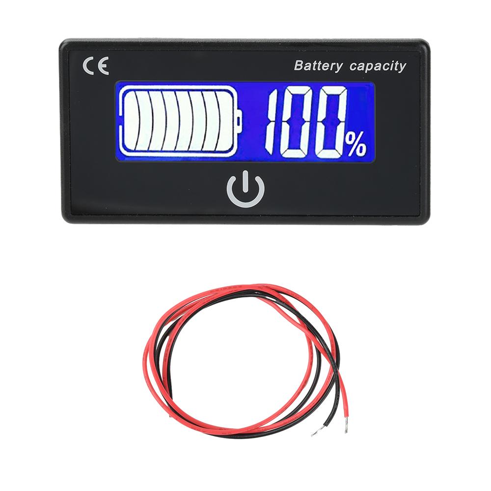 DC 8-100V Lithium li-ion lifepo4 lead-acid Battery Capacity Tester Level Voltmeter Percentage Indicator for Car Tool Accessory