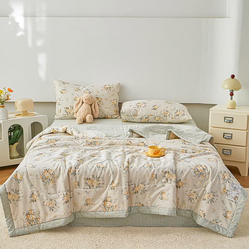 YEKEROLAN 100% Xinjiang Cotton Summer Quilt