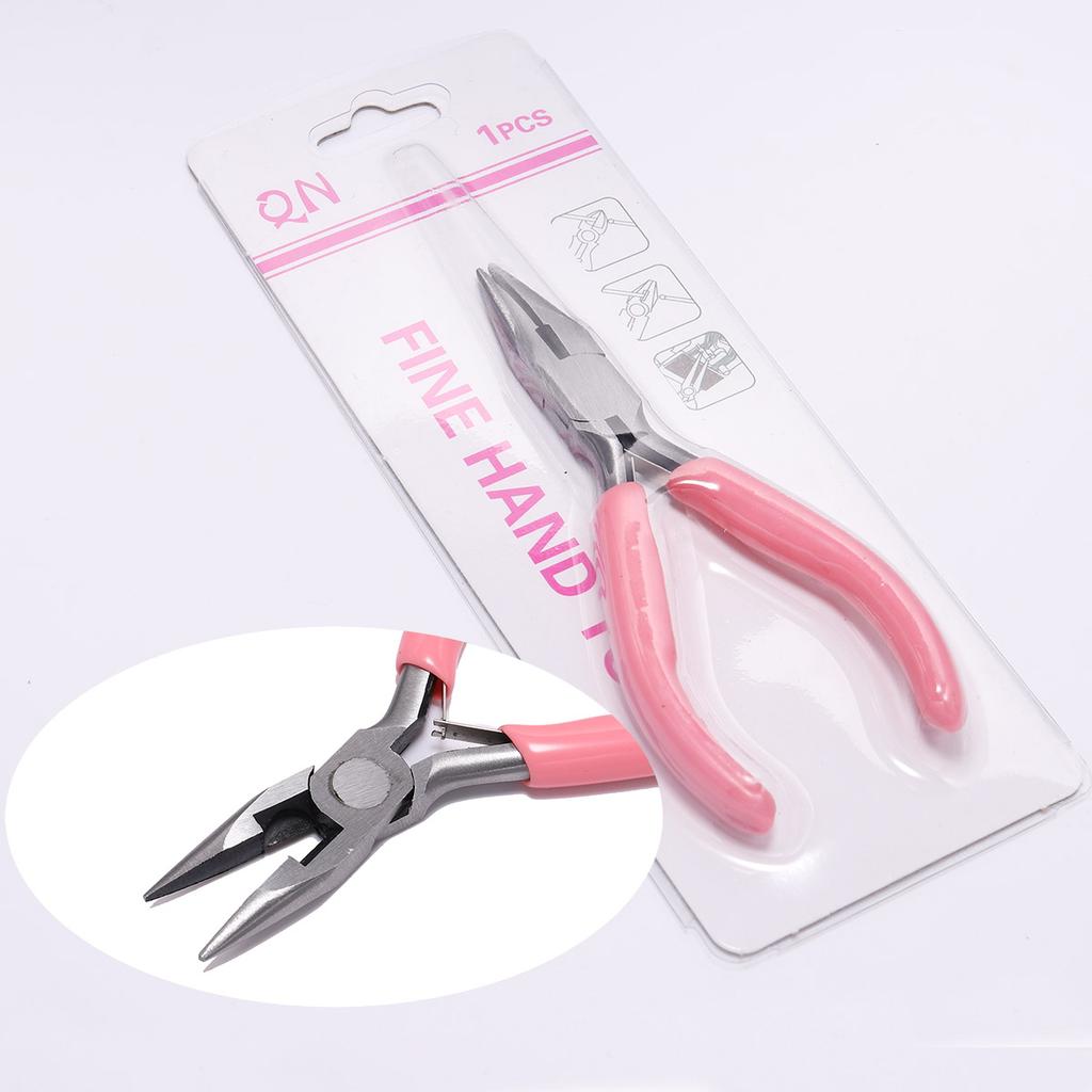 Ferronickel Carbon-Hardened Steel Round Nose End Cutting Jewelry Pliers Tools DIY Equipment Pliers Fit Handcraft Beadwork Repair