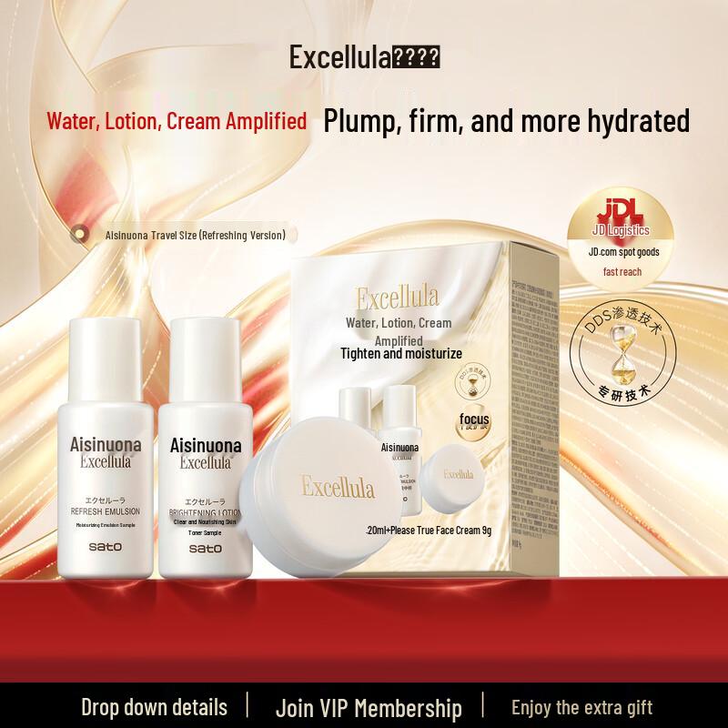 Excellula Refreshing Skincare Travel Gift Set
