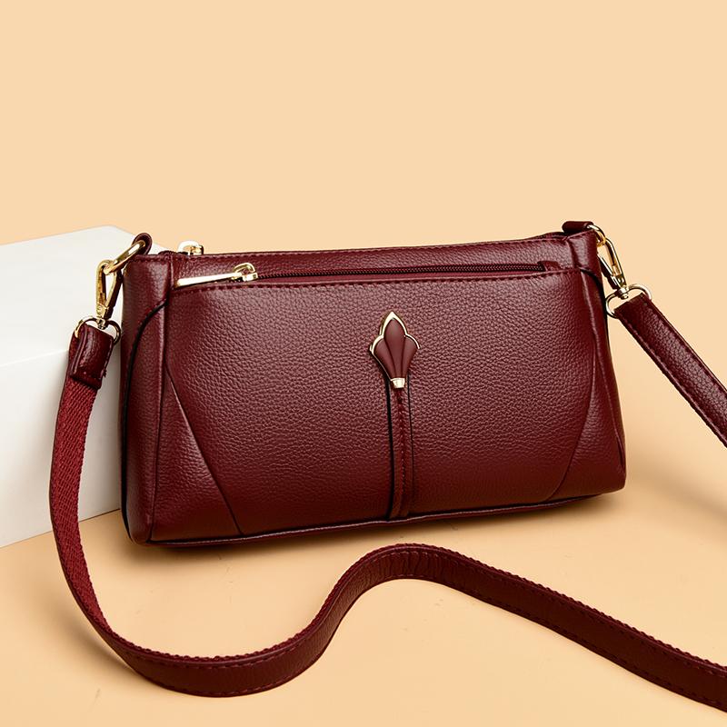 

Multilayer Female Crossbody Bag Purses and Handbag Luxury Designer Ladies Sac Leather Women Shoulder Bags 26cm 8cm 15cm