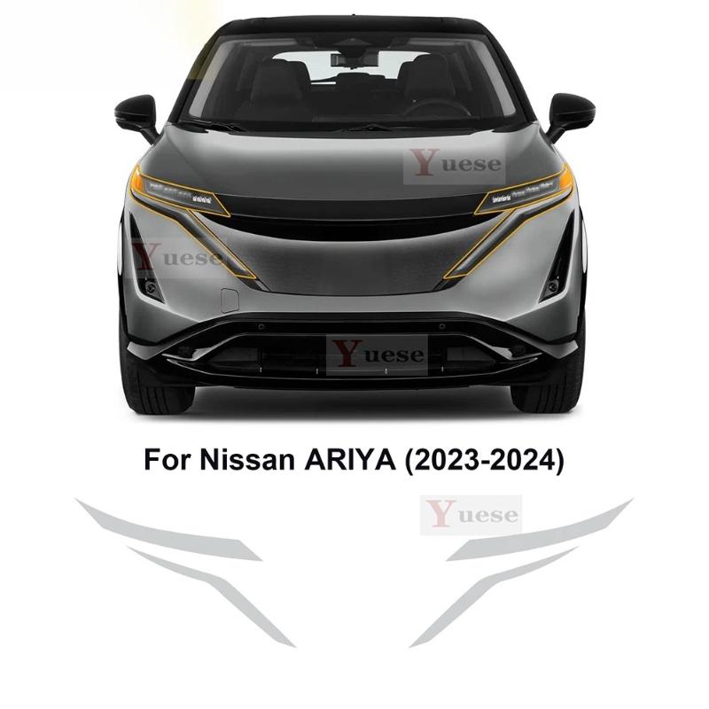 Per Nissan ARIYA 2024 Pellicola Protettiva per Auto Pellicola per Fari e Specchietti TPU Trasparente Anti Graffio Adesivo