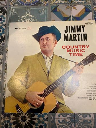 

LP Record JIMMY MARTIN Country Music Time MCL1057 MCA Japan CountryFolk Used