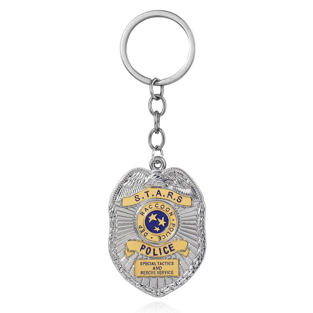 Evil Resident Raccoon City Eagle Badge Necklace With Alloy Material Fans For
