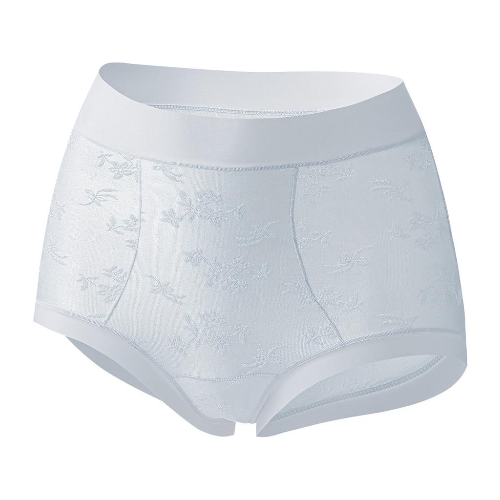 Damen Frühling Sommer Neu Chinesisch Relief Jacquard Dünn Sexy Atmungsaktiv Po-Hebend Bauch Hohe Taille Spurlos Unterwäsche