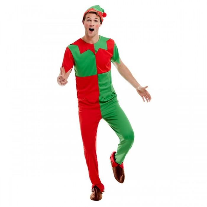 Smiffys Unisex Adult Elf Costume Set