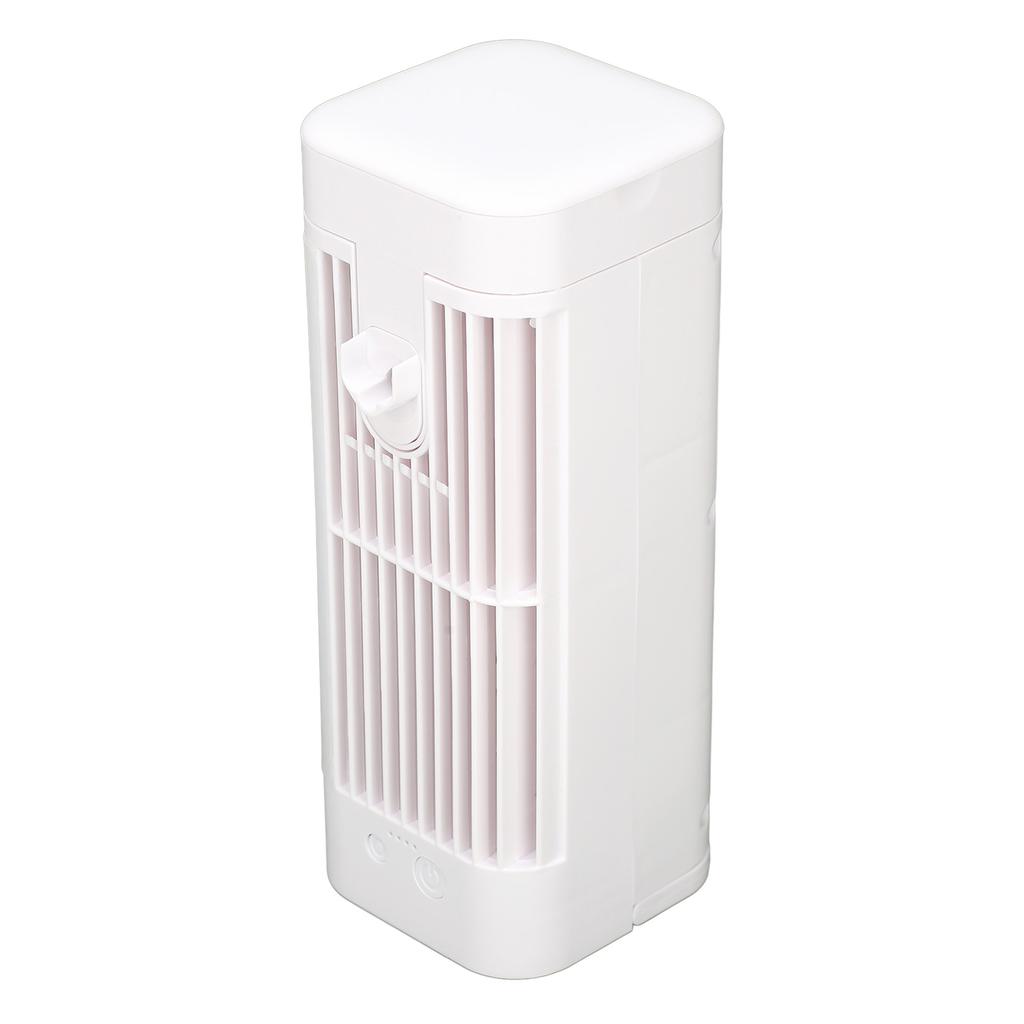 Portable Air Conditioner Fan USB Personal Evaporative Air Cooler with 3 Speeds Night Light 120ml