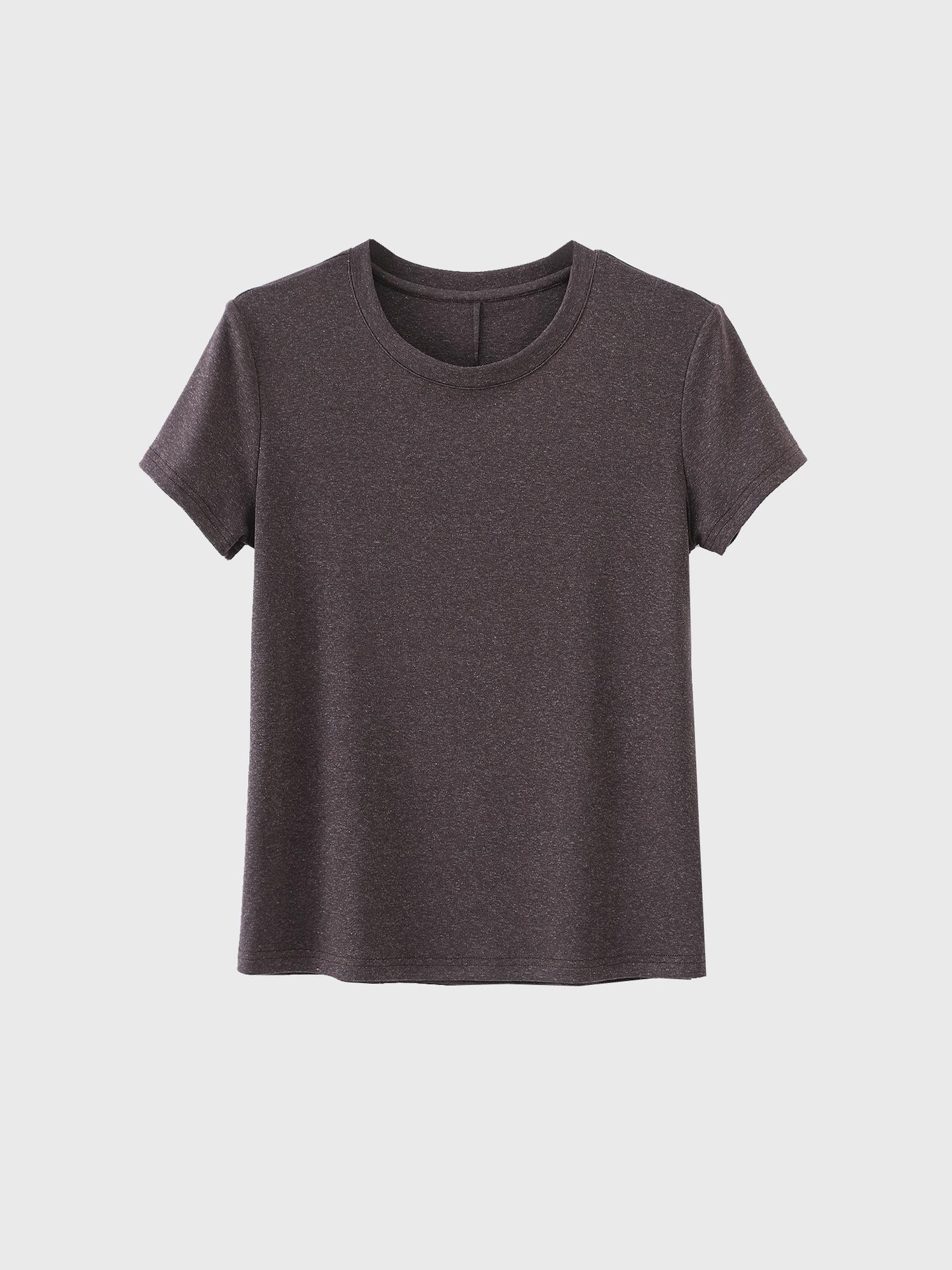 

Женский топ с коротким рукавом Athena из тенселя и льна для весны XL 120-135 lbs