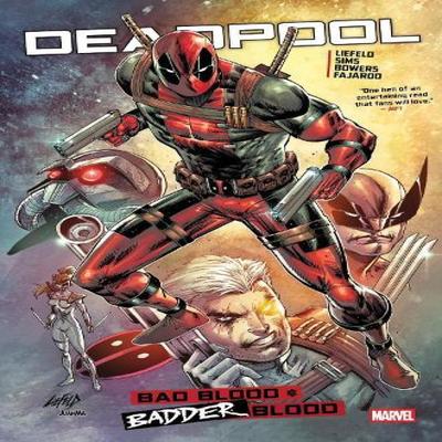 Deadpool BadBadder Blood by Chris Sims Hardback Book 9781302961190