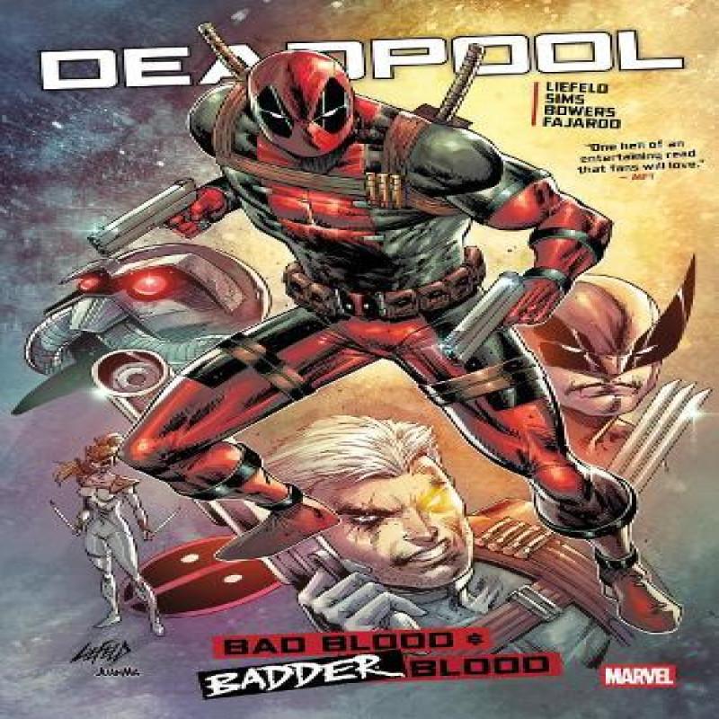 Deadpool BadBadder Blood by Chris Sims Hardback Book 9781302961190