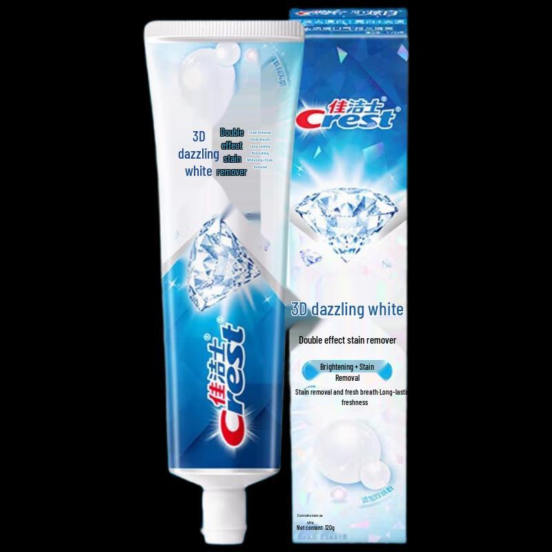 Crest 3D White Dual Action Whitening Toothpaste