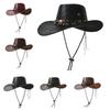 Classical  Cowboy Hat for Travel Wide Brimmed Hat Western Cowboy Hats for Boy Men Adults Cowboy Hats