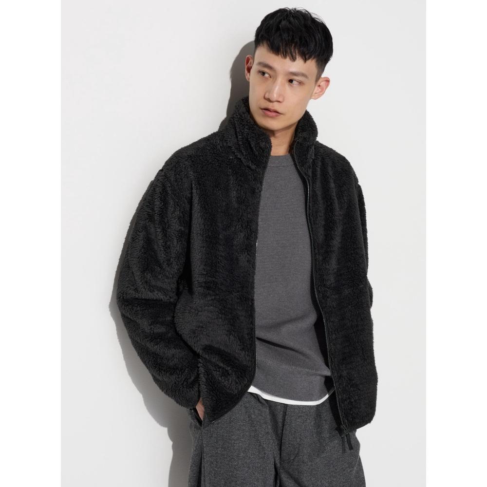 

Флисовая куртка Uniqlo Plush Yarn на молнии 09 BLACK/UNISEX XS