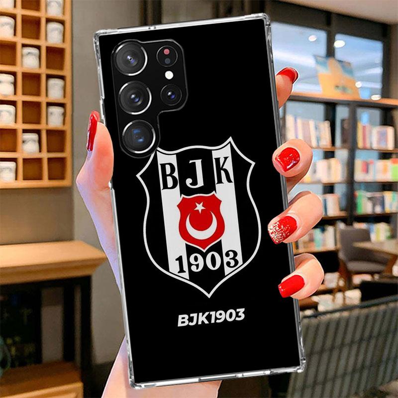 B-Besiktas B-BJK Phone Case For Samsung Galaxy S26 S25 Edge S24 Ultra S23 S22 Plus S21 S20 FE Soft Fundas Shell Galaxy S25 S24 S