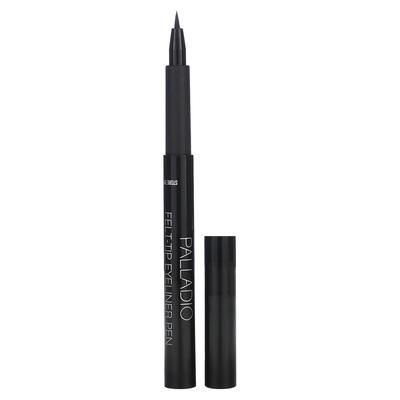 1pc Palladio Felt Tip Eyeliner Pen Jet Black EHF01 1.1ml (0.037fl Oz