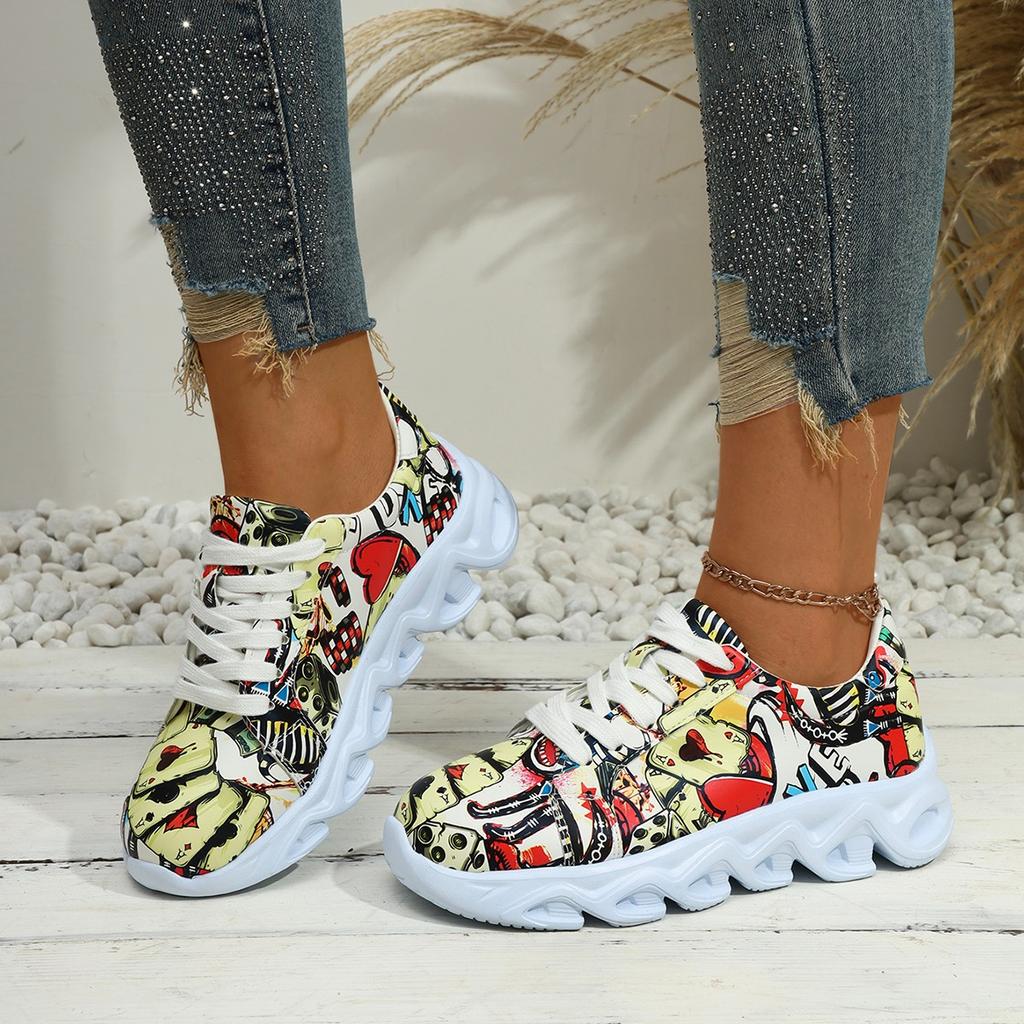 Mode Frauen Turnschuhe 2024 Frühling Herbst Leichte Mode Lässig Flach Designer Schuhe Loafer Schuhe Turnschuhe Zapatillas De Deporte