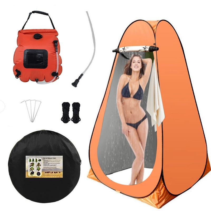 Tragbares Camping-Dusch- und Toilettenzelt - Outdoor-Privatsphäre-Unterstand