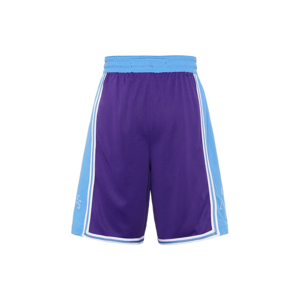 Nike NBA Swingman Los Angeles Lakers City Edition Dri-Fit Shorts Purple Men Streetwear DB4138-504