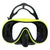 Large HD Diving Snorkel Mask | Adult Tempered Glass & Silicone Face Gear