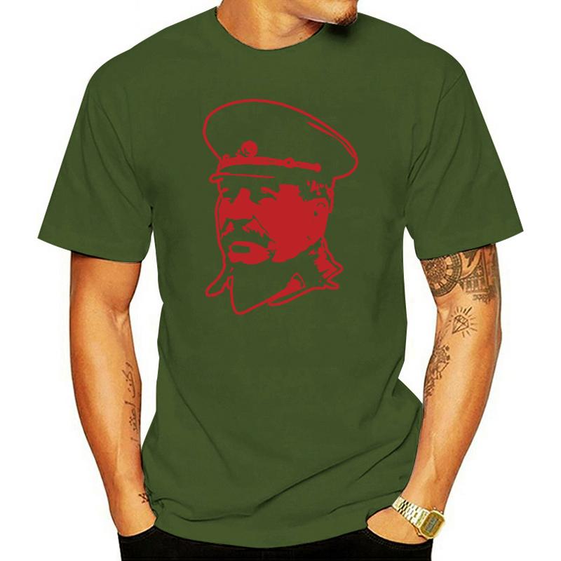 New USSR Stalin In Uniform Print T-shirt Summer Men's Short Sleeve O-neck Cotton T Shirt Casual Male Shirts Tees Tops