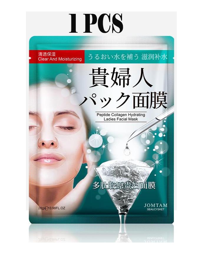 Masque facial au collagène polypeptidique, hydratant et rétrécissant les Pores, produits de soins Anti-rides et Anti-âge pour la peau
