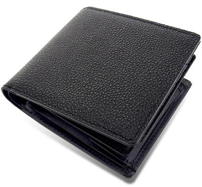 Himeji Kurozan Leather X Tochigi Leather Bifold Genuine Made In Coin Multiple Storage [Kubota] Wallet, Men's Wallet, Leather, Japan, Billfold, Purse,