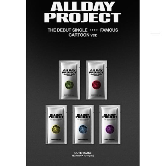 ALLDAY PROJECT The Debut Single - FAMOUS (CARTOON Ver.) - Release Date 2025-06-23