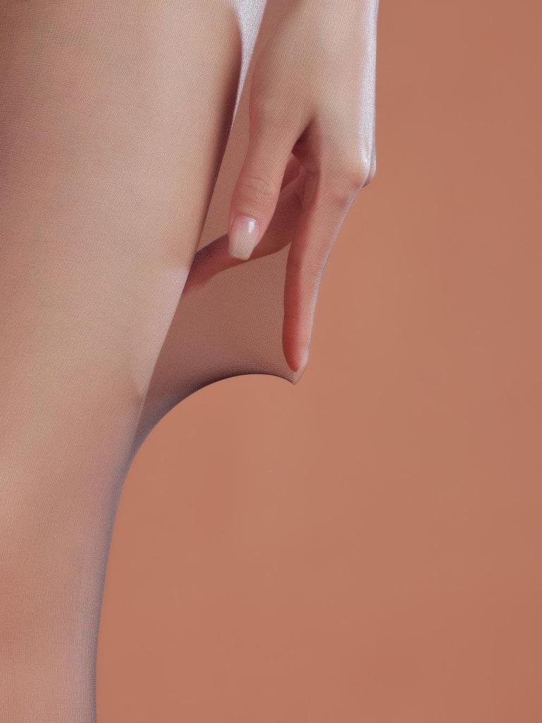 Unisex Ultra-Thin Transparent Black Velvet Tights - Plus Size