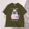 I Am Pibble Wash My Belly T Shirt High Quality Funny Dog Meme Tshirt Humorous Graphic TShirts Cotton Short Sleeve Streetwear