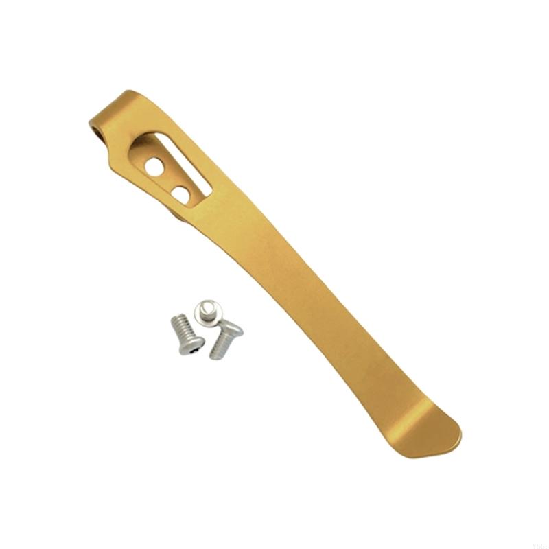 Sturdy 420 Stainless Steel Pockets Cutter Clip Gear Pockets Clip For DIY Tool With Secure Grip And Convenient Design Y5GB