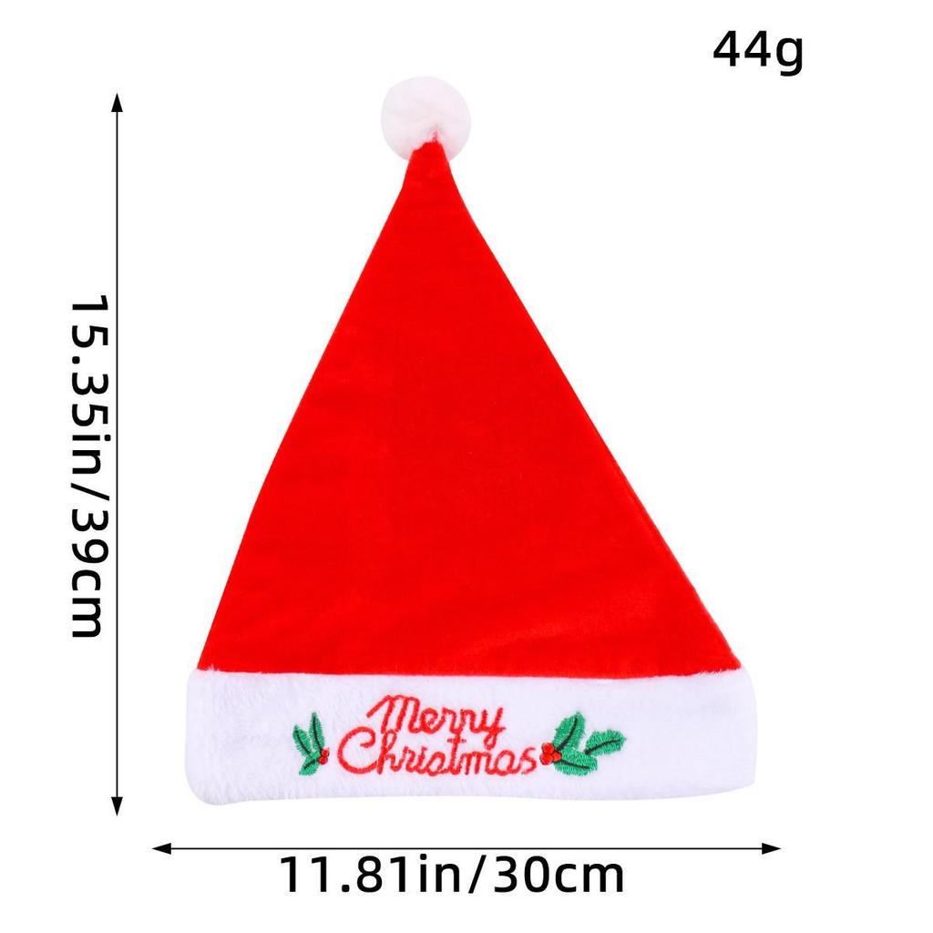 Přístavní Láska Svítící Vánoční čepice Santa Clause pro dospělé a děti