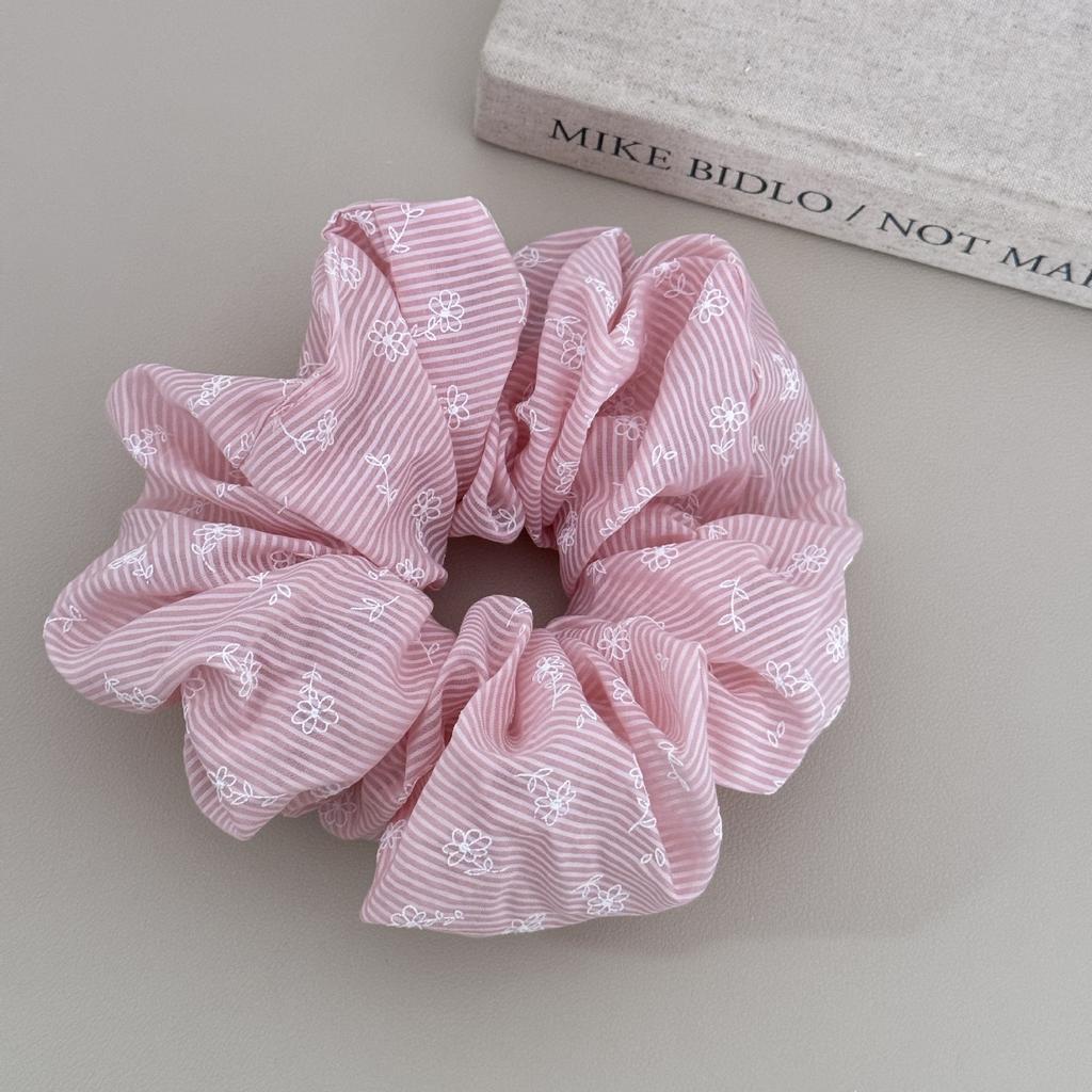 Large big accessories for women girl korean hair ties elastic bands scrunchie leading fashion popular vintage adults kpop