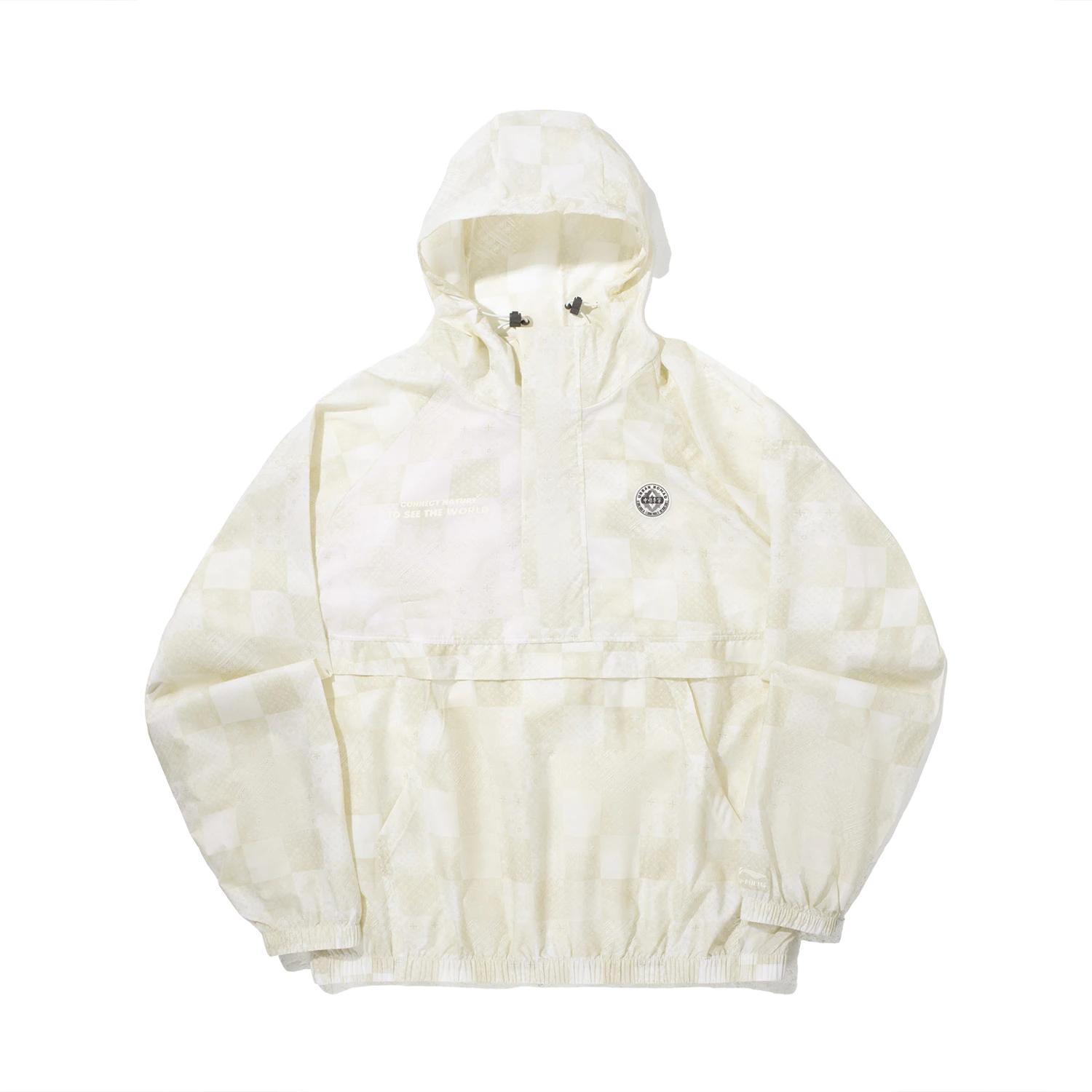 

Li Ning Свободный крой Спортивный Повседневный Минималистичный Худи на молнии С полной печатью Удобная Универсальная Куртка Мужские Куртки AFDV989-1 M