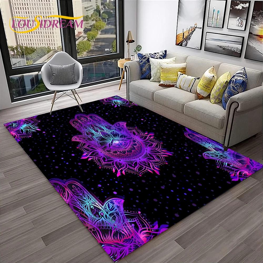 

Ковер-ковер «Дурной глаз», «Глаз Гора», «Назар», «Древо жизни» для дома, гостиной, спальни, дивана, придверный коврик, декор, коврик для пола с противоскользящим покрытием 40x60cm