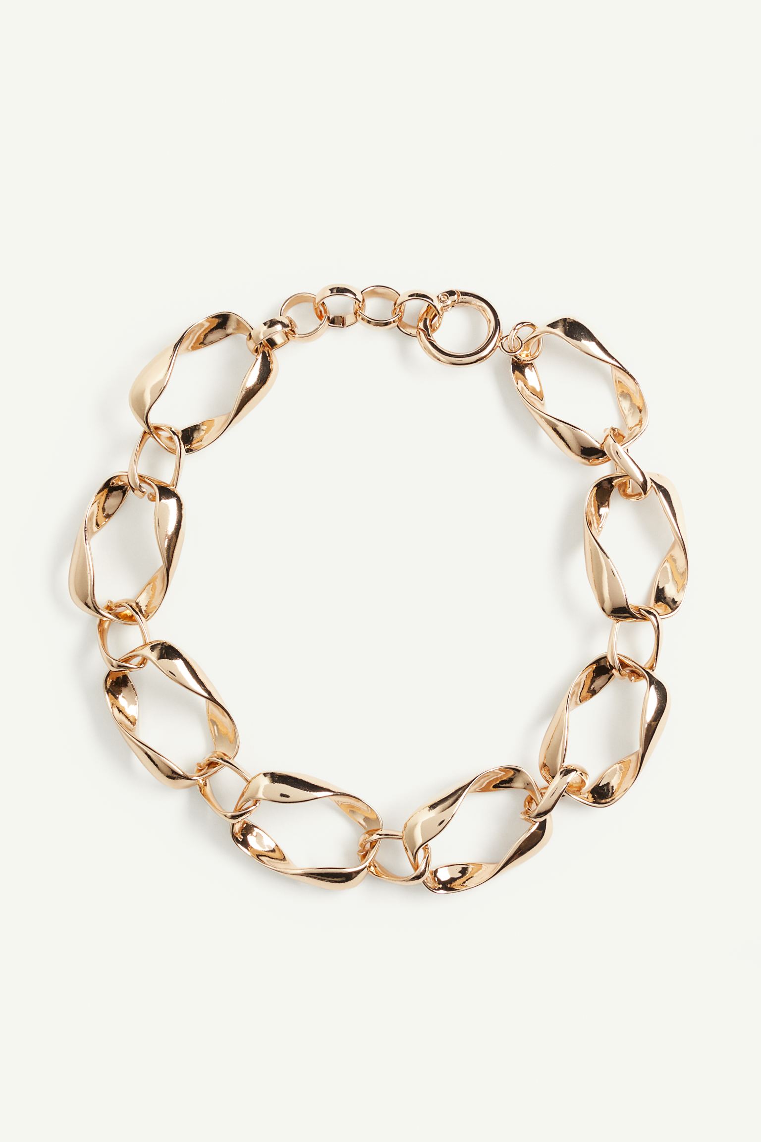 

Короткое колье-цепочка