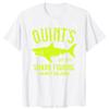 Quints Shark Jaws Amity Island 1975 Navy Tshirt Unisex Cotton Clothing Casual Basic T Shirt Oversized Fitness Tshirt Tees Tops