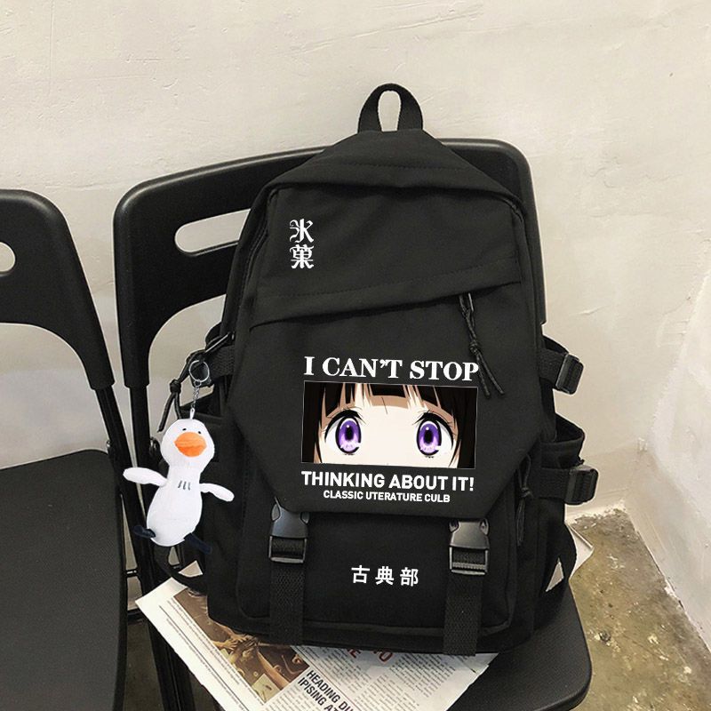 Ice Fruit Japanese Backpack Animation Periphery Boys And Girls High School Junior High School Students Large Capacity Trend Schoolbag