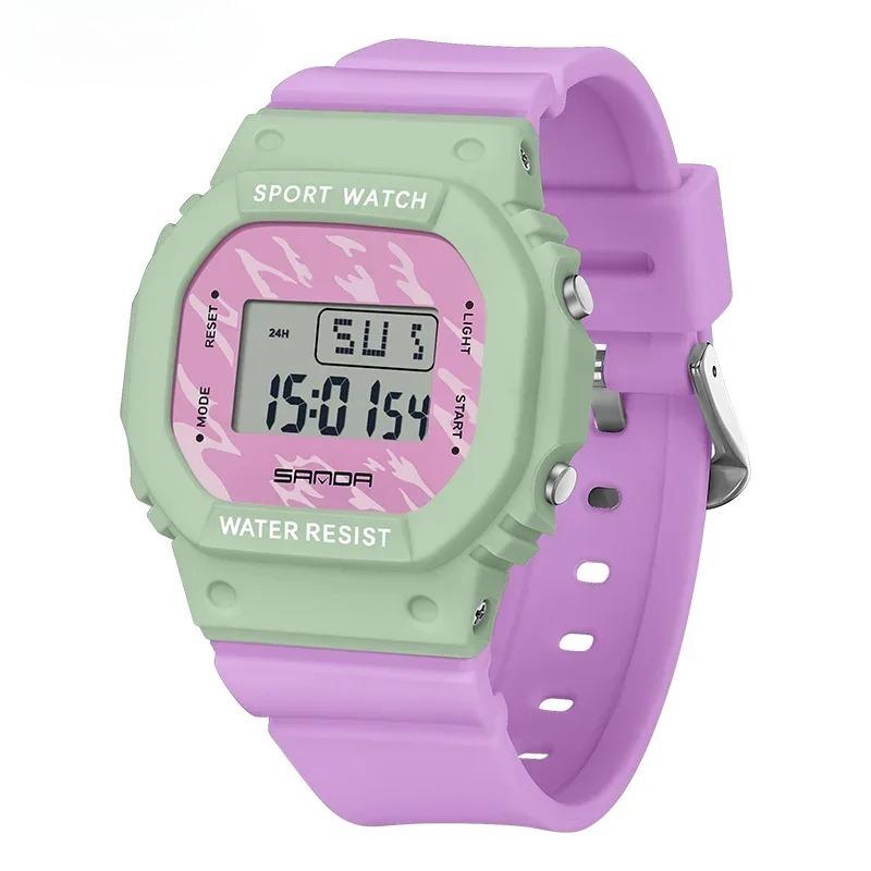 393 Luxury Waterproof Sport Digital Shockproof Ladies Wristwatch LED G Style Electronic Watch for Women Alarm Clock Reloj
