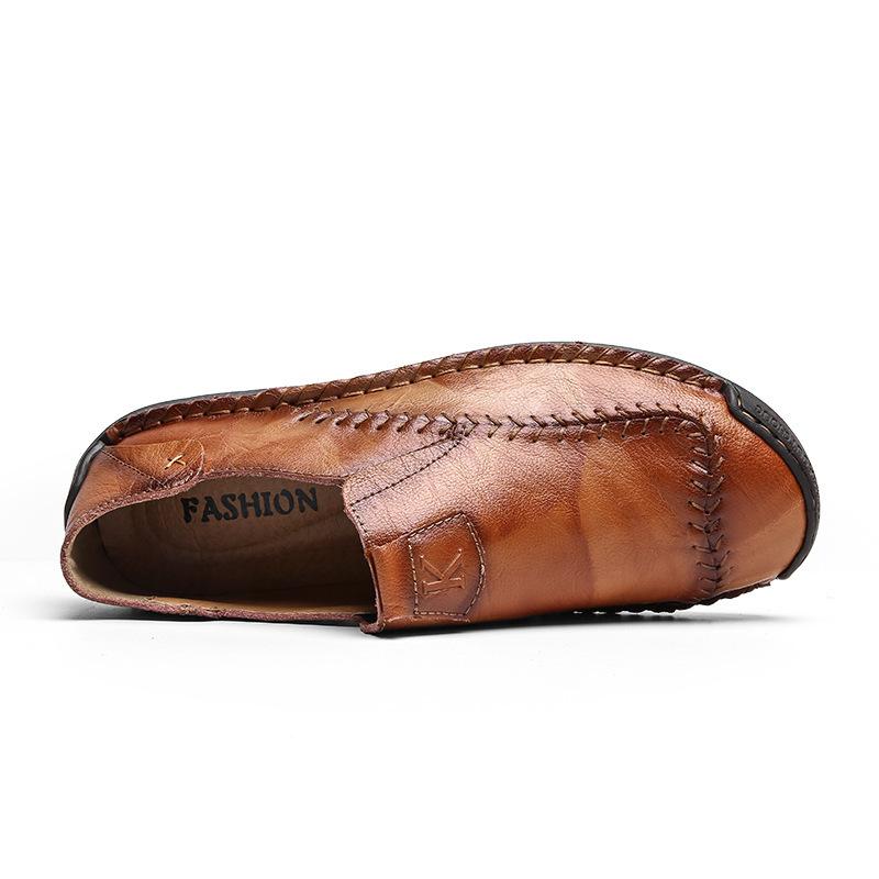 2019 European and American large size men's shoes 46male spring men's casual leather shoes shoes47 breathable 48 size men's shoes Ebay