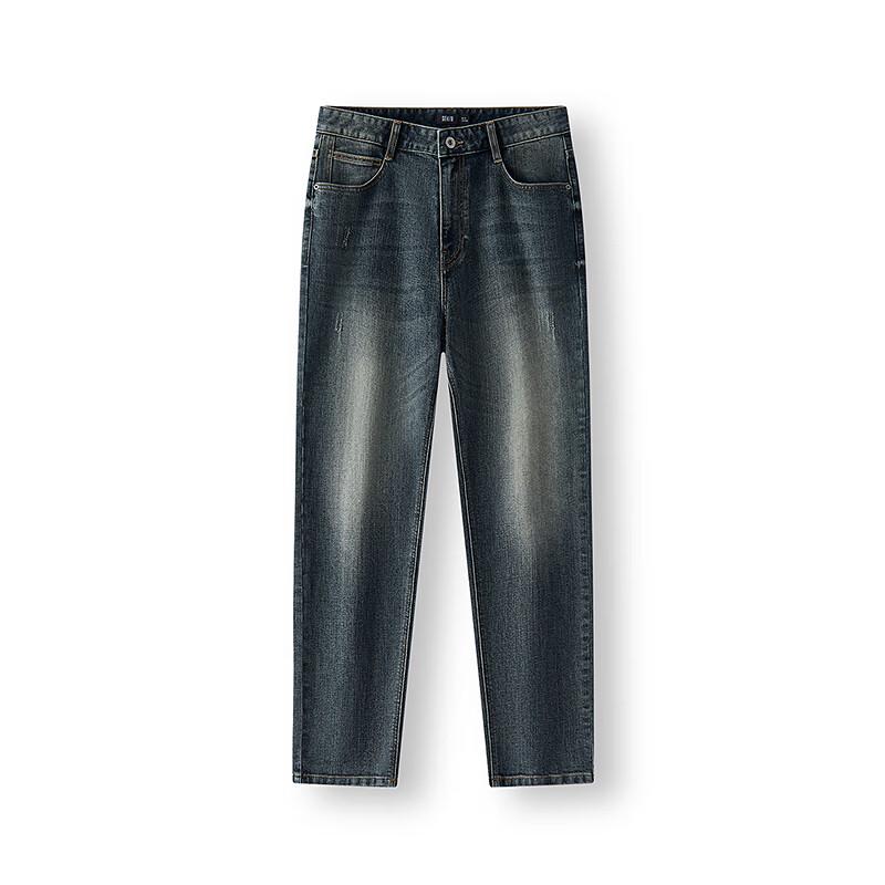 Semir Men's SenRou Retro Straight-Leg Jeans