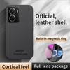 Magsafe Leather Case for OPPO Realme P3 5G P 3 Car Magnetic Holder Wireless Charging Silicone Hard Phone Cover OPPORealmeP3